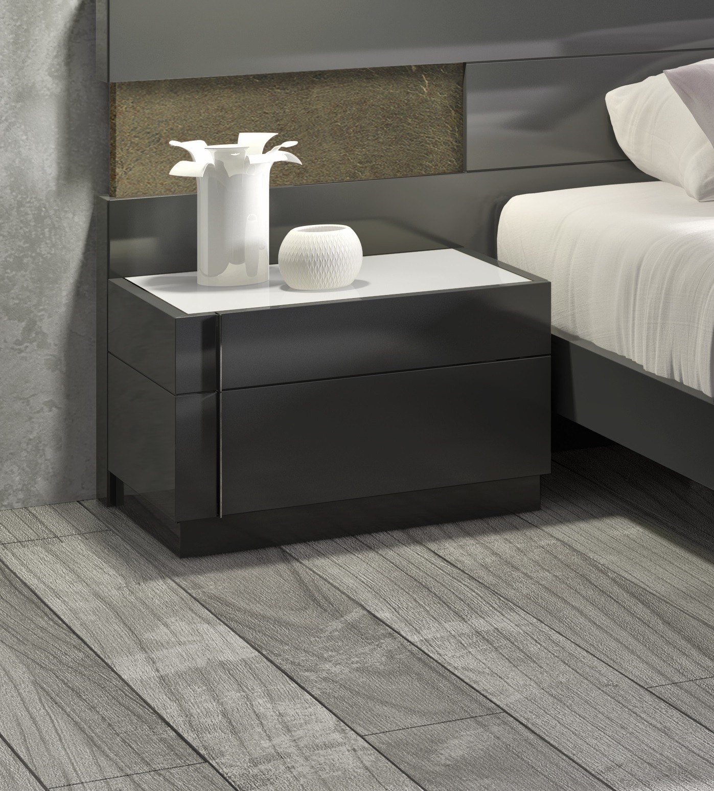 Columbia Bedroom Left Nightstand