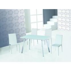 Minimalist White Dining Table