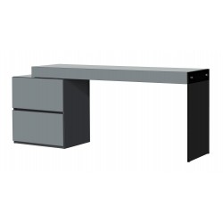Grey Glass Heavy Duty Desk