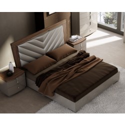 Washington Walnut King Bed