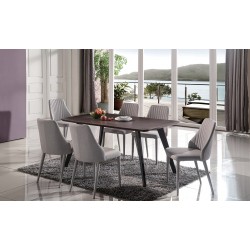 Modern Fabric Dining Chair