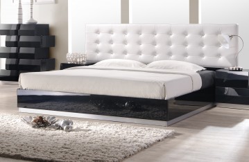 High Line King Black Bed
