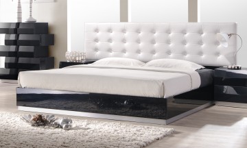 High Line Black Queen Bed