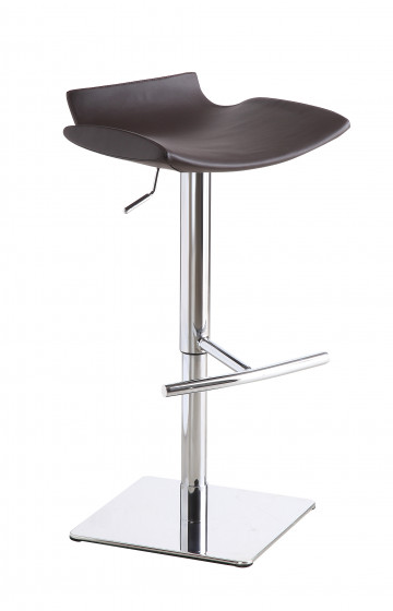 No Back Chrome Bar Stool