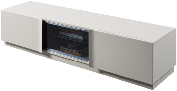 Minimalist Grey TV Stand