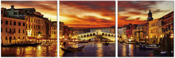 Venice At Dawn Wall Print Set