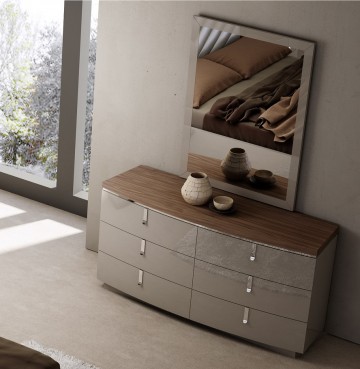 Washington Walnut Bedroom Dresser