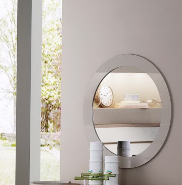 Bleecker Round Mirror