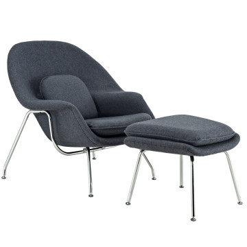 LHD-113-DGR-Lounge Chair