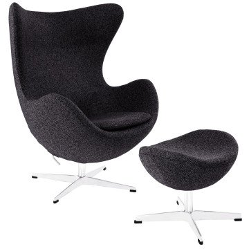 LHD-1258-DGR-Lounge Chair
