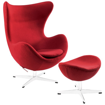 LHD-1258-RED-Lounge Chair