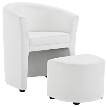 LHD-1407-WHI-Armchair