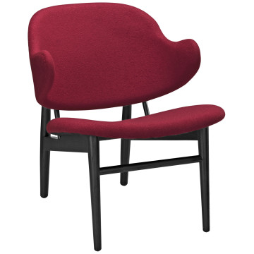 LHD-1449-BLK-RED-Lounge Chair