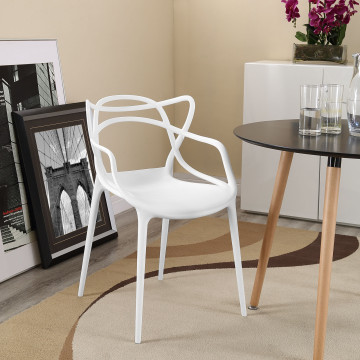 LHD-1458-WHI-Dining-Armchair
