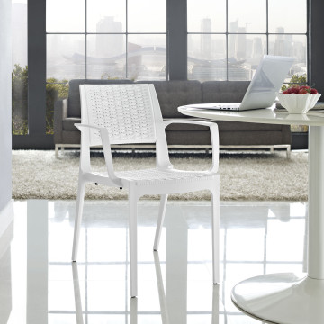 LHD-1467-WHI-Dining-Armchair