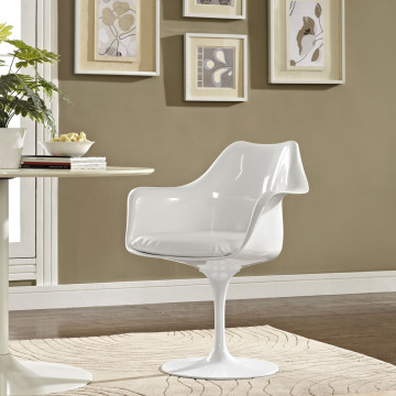 LHD-1595-WHI-Dining-Armchair