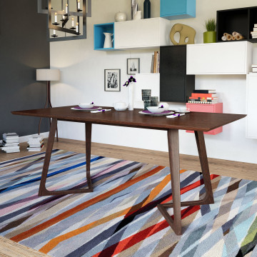 LHD-1623-WAL-Dining-Table