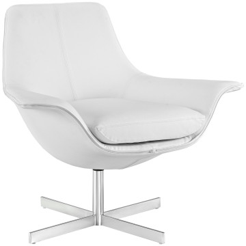 LHD-2073-WHI-Lounge Chair