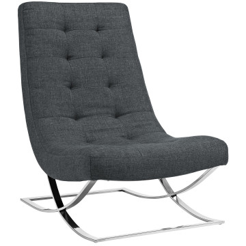 LHD-2077-GRY-Lounge Chair