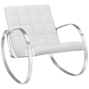 LHD-2084-WHI-Lounge Chair