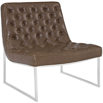 LHD-2089-BRN-Lounge Chair