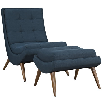 LHD-2143-AZU-Lounge Chair