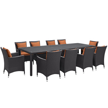 LHD-2219-EXP-ORA-SET-Dining Set