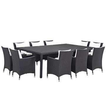 LHD-2240-EXP-WHI-SET-Dining Set
