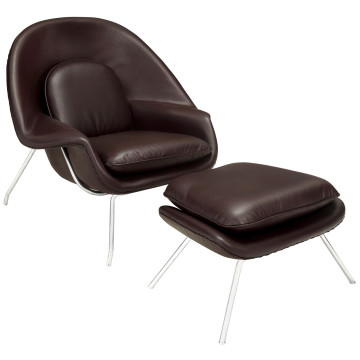 LHD-239-DBR-Lounge Chair