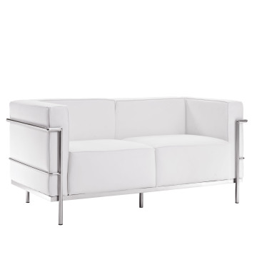 LHD-566-WHI-Loveseat