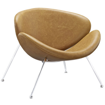 LHD-809-TAN-Lounge Chair