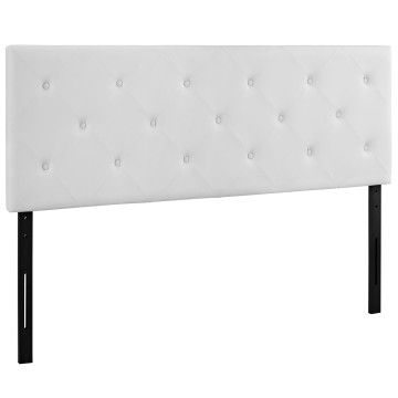 LHD-5369-WHI-Queen Headboard