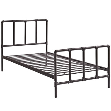LHD-5435-BRN-Twin Bed