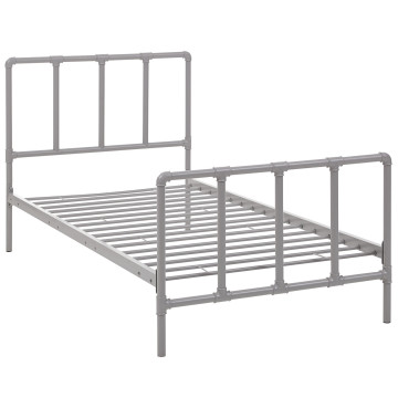 LHD-5435-GRY-Twin Bed