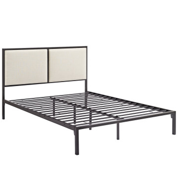 LHD-5459-BRN-BEI-Full Bed