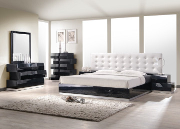 High Line Black Bedroom Set