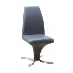 Retro Leatherette Dining Chair