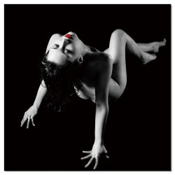 Red Lips Sensual Wall Print