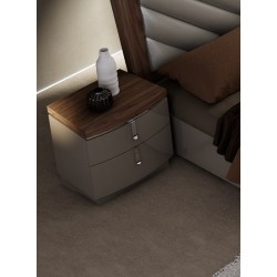 Washington Walnut Bedroom Nightstand