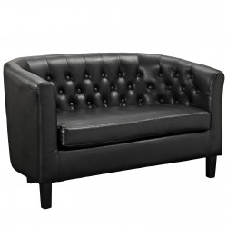 LHD-1043-BLK-Loveseat