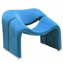 LHD-1052-BLU-Lounge Chair