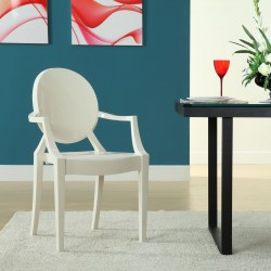 LHD-121-WHI-Dining-Armchair