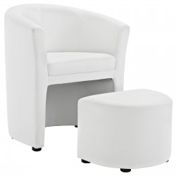 LHD-1407-WHI-Armchair