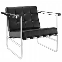 LHD-1435-BLK-Lounge Chair
