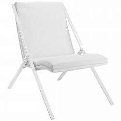 LHD-1436-WHI-Lounge Chair