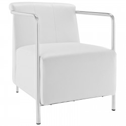 LHD-1439-WHI-Lounge Chair
