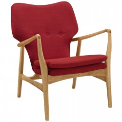 LHD-1442-BIR-RED-Lounge Chair