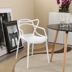 LHD-1458-WHI-Dining-Armchair