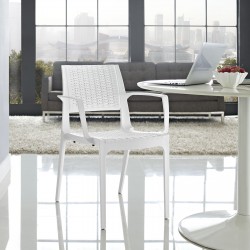 LHD-1467-WHI-Dining-Armchair