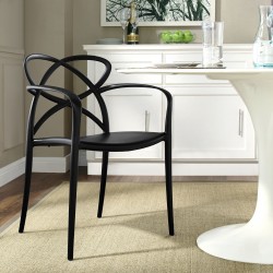 LHD-1493-BLK-Dining-Armchair